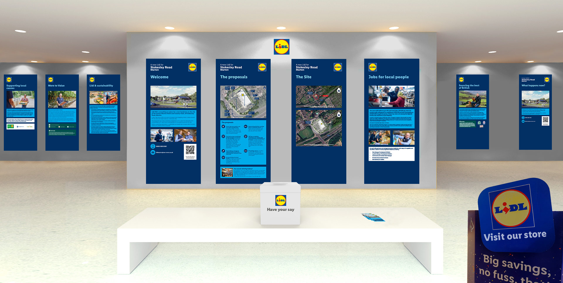 exhibition room